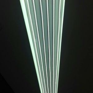 светильник из натяжного потолка